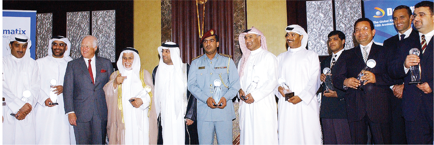 Global dignitaries at Middle East past excellence awards ceremonies
